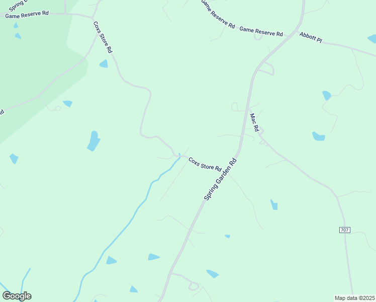 map of restaurants, bars, coffee shops, grocery stores, and more near 875 Coxs Store Road in Chatham
