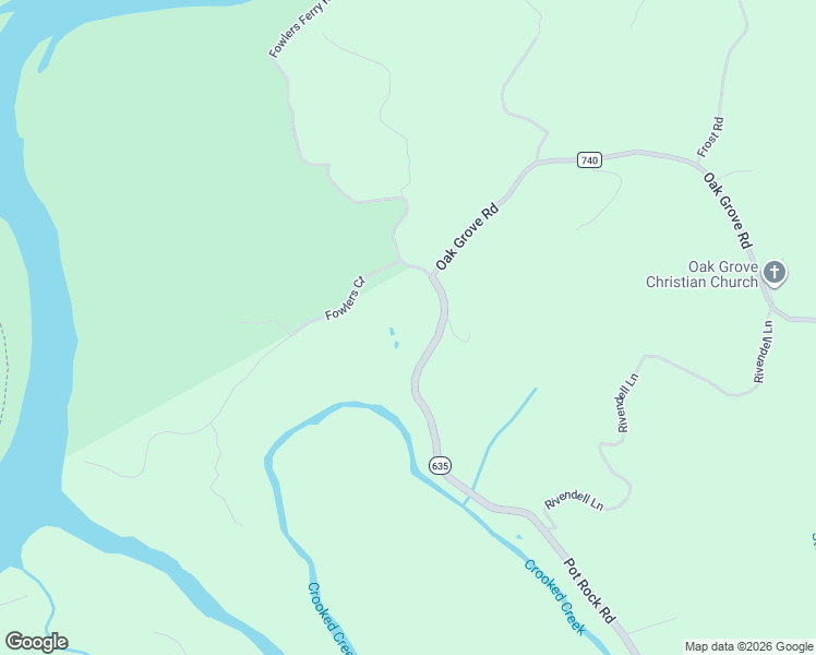 map of restaurants, bars, coffee shops, grocery stores, and more near Pot Rock Road in Woodlawn