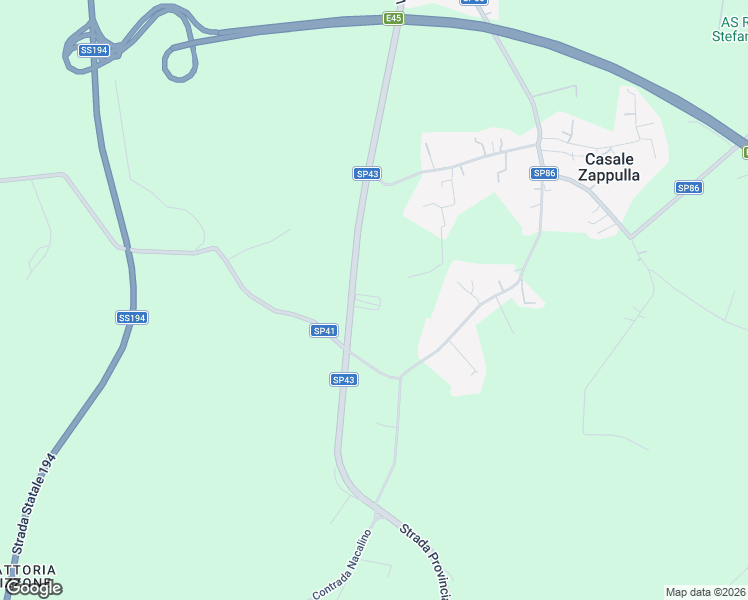 map of restaurants, bars, coffee shops, grocery stores, and more near 243 Via Sorda Sampieri in Zappulla