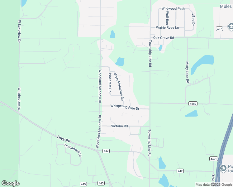 map of restaurants, bars, coffee shops, grocery stores, and more near 6002 Pinecrest Drive in Poplar Bluff