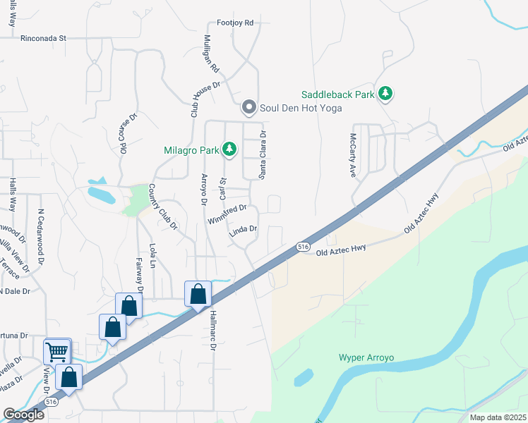 map of restaurants, bars, coffee shops, grocery stores, and more near 6983 Alyssa Court in Farmington