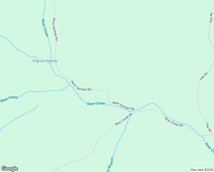 map of restaurants, bars, coffee shops, grocery stores, and more near 424 Reno Springs Road in Walnut Shade