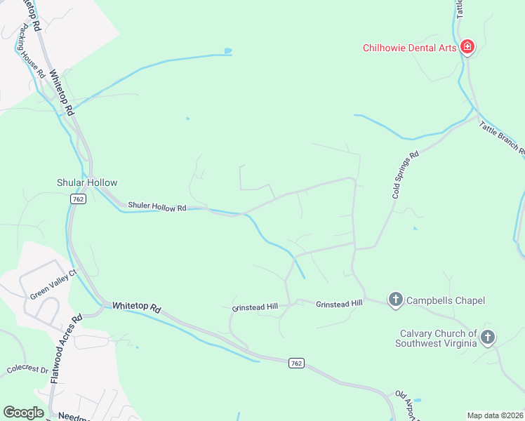 map of restaurants, bars, coffee shops, grocery stores, and more near 378 Shuler Hollow Road in Chilhowie