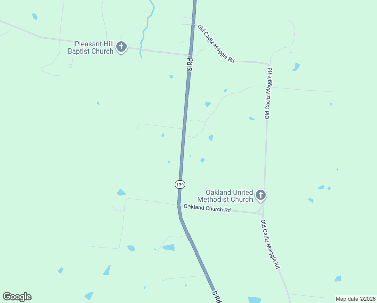 map of restaurants, bars, coffee shops, grocery stores, and more near 5632-5830 South Road in Cadiz