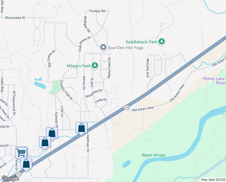 map of restaurants, bars, coffee shops, grocery stores, and more near 6983 Alyssa Court in Farmington
