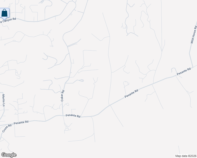 map of restaurants, bars, coffee shops, grocery stores, and more near 18795 Pesante Road in Salinas