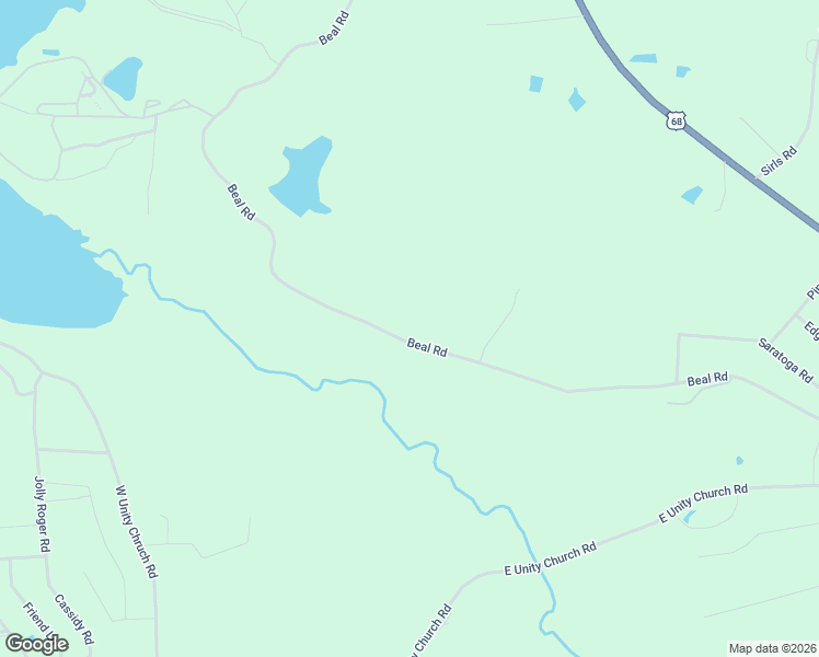 map of restaurants, bars, coffee shops, grocery stores, and more near 2340 Beal Road in Hardin