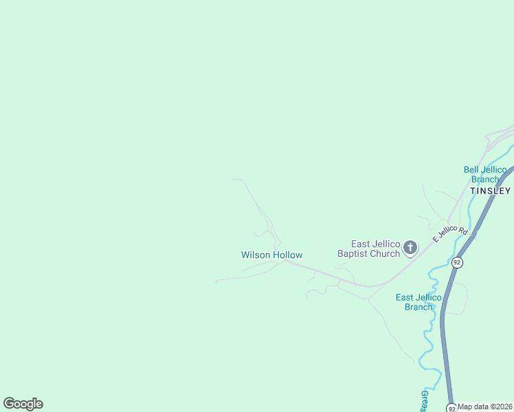 map of restaurants, bars, coffee shops, grocery stores, and more near East Jellico Road in Pineville