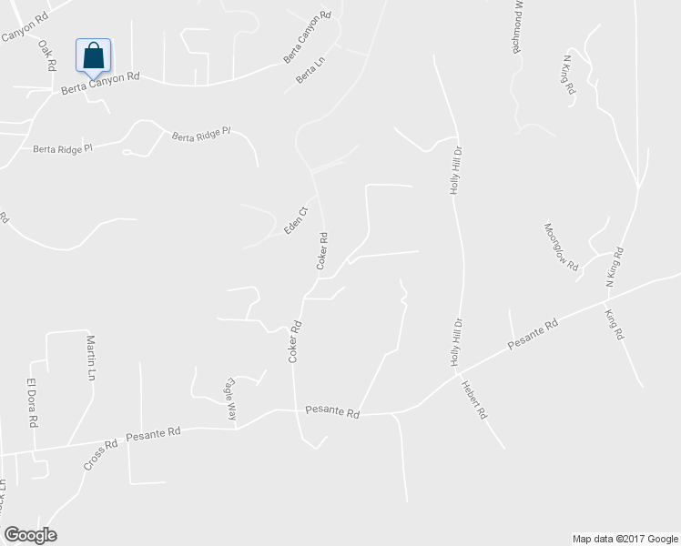 map of restaurants, bars, coffee shops, grocery stores, and more near 9182 Coker Road in Salinas