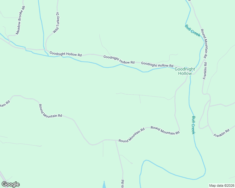 map of restaurants, bars, coffee shops, grocery stores, and more near 2167 Round Mountain Road in Walnut Shade