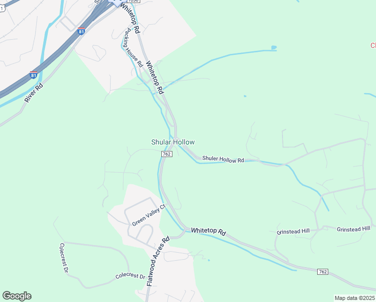 map of restaurants, bars, coffee shops, grocery stores, and more near 101-105 Shuler Hollow Road in Chilhowie