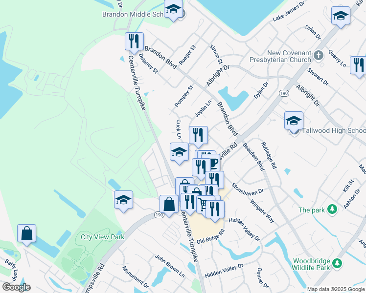 map of restaurants, bars, coffee shops, grocery stores, and more near 1800 Gilda Court in Virginia Beach