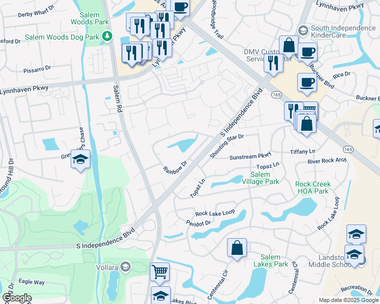map of restaurants, bars, coffee shops, grocery stores, and more near 3956 Rainbow Drive in Virginia Beach