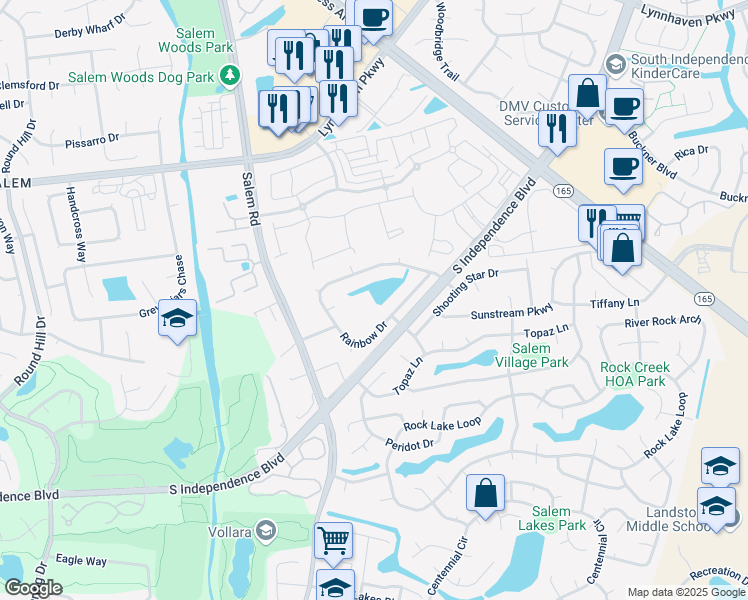 map of restaurants, bars, coffee shops, grocery stores, and more near 3956 Rainbow Drive in Virginia Beach