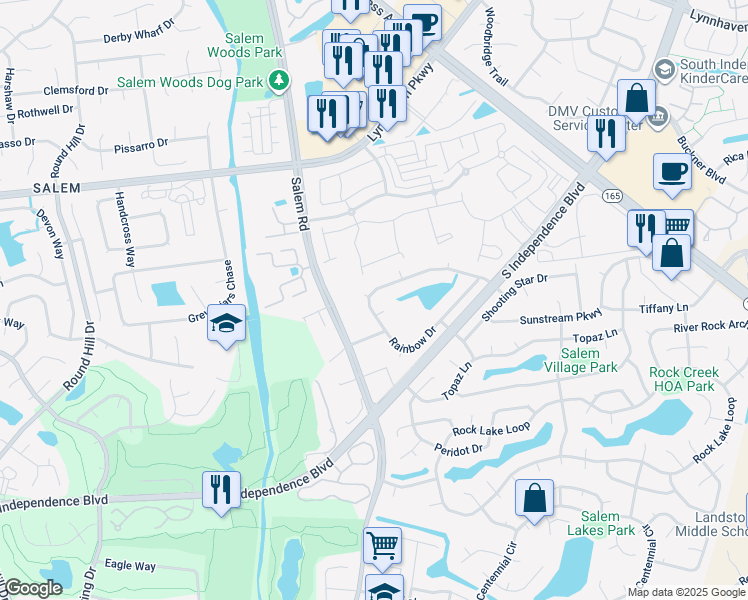 map of restaurants, bars, coffee shops, grocery stores, and more near 4088 Rainbow Drive in Virginia Beach