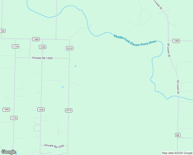 map of restaurants, bars, coffee shops, grocery stores, and more near 7356 County Road 2010 in West Plains