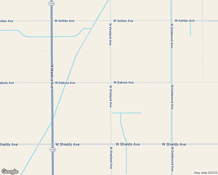 map of restaurants, bars, coffee shops, grocery stores, and more near 3465 North Vineland Avenue in Kerman