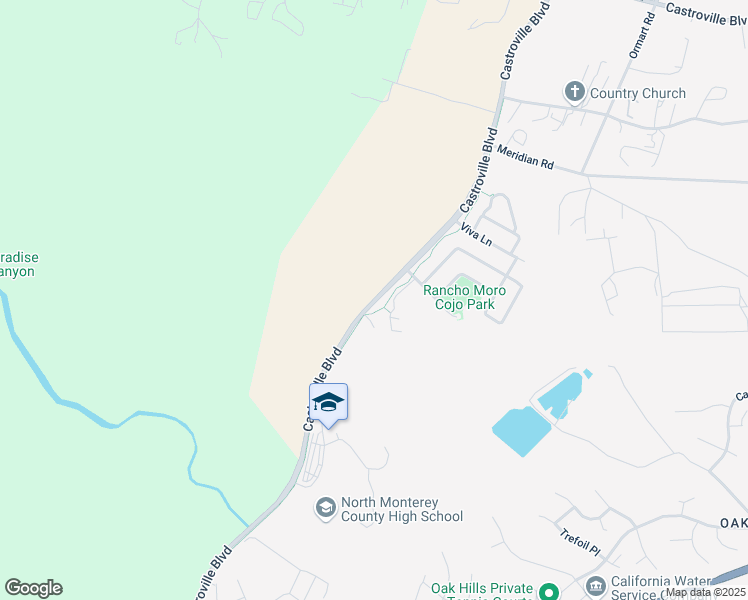map of restaurants, bars, coffee shops, grocery stores, and more near 14099 Castroville Boulevard in Castroville