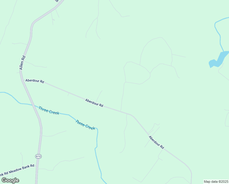 map of restaurants, bars, coffee shops, grocery stores, and more near 1691 Aberdour Road in Jarratt