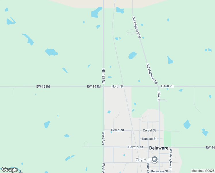 map of restaurants, bars, coffee shops, grocery stores, and more near North Street in Delaware