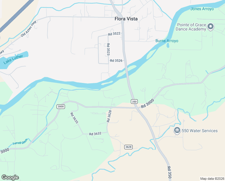 map of restaurants, bars, coffee shops, grocery stores, and more near 11 Road 3627 in Aztec