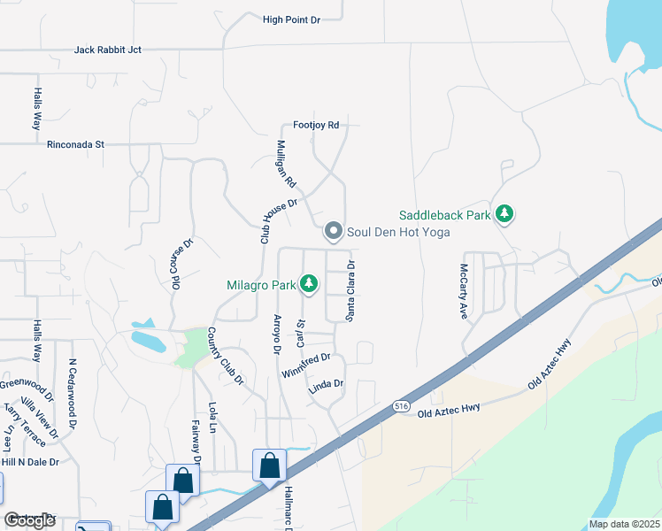 map of restaurants, bars, coffee shops, grocery stores, and more near 6700 Picuris Avenue in Farmington