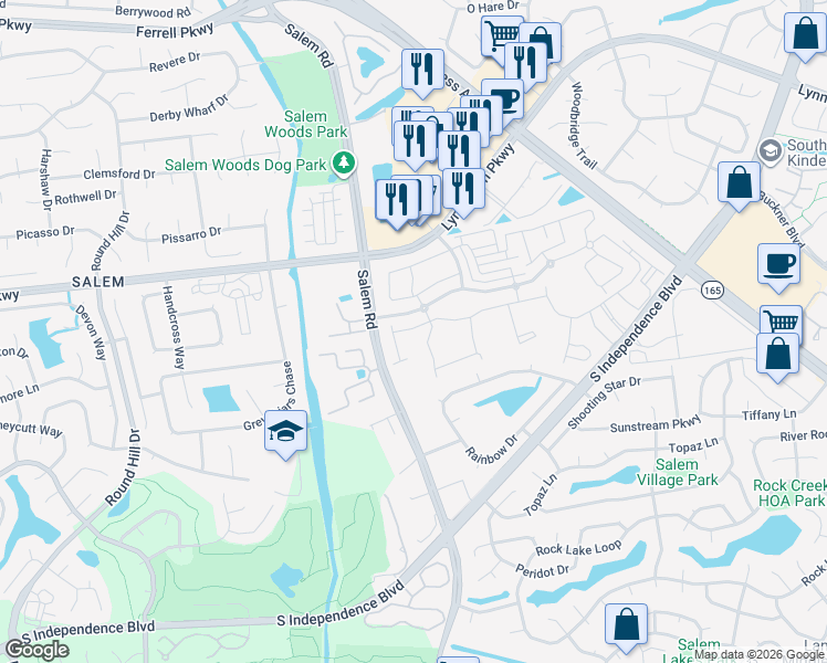 map of restaurants, bars, coffee shops, grocery stores, and more near 4212 Archstone Drive in Virginia Beach