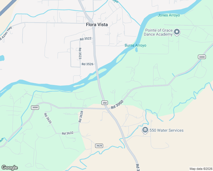 map of restaurants, bars, coffee shops, grocery stores, and more near 20 Road 3314 in Aztec