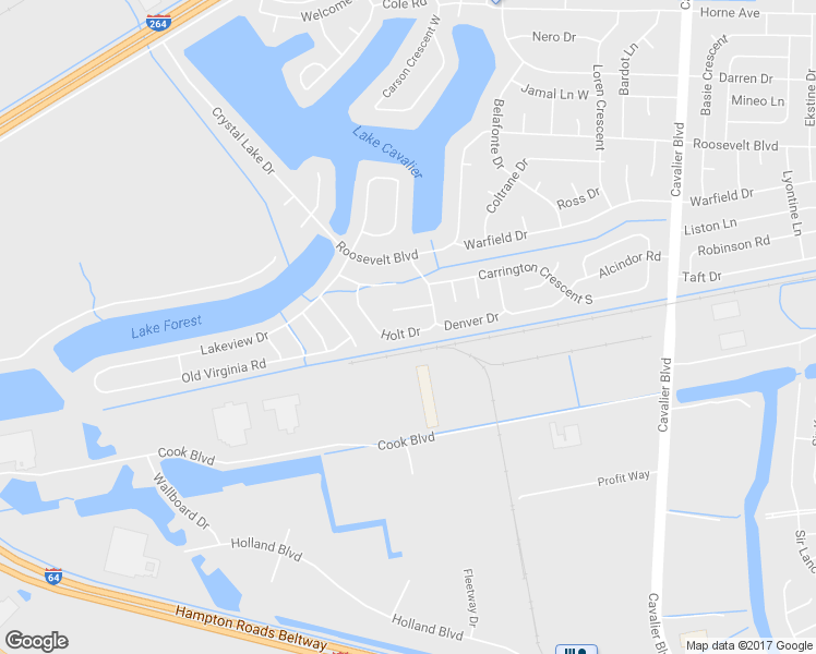 map of restaurants, bars, coffee shops, grocery stores, and more near 1414 Holt Drive in Portsmouth