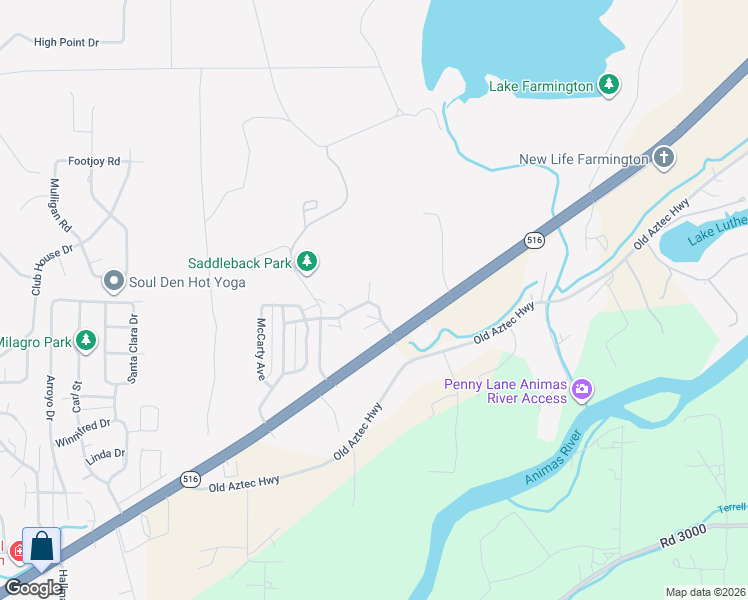 map of restaurants, bars, coffee shops, grocery stores, and more near 7506 Melbourne Place in Farmington