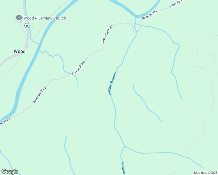 map of restaurants, bars, coffee shops, grocery stores, and more near 5119 River Bluff Road in Dungannon