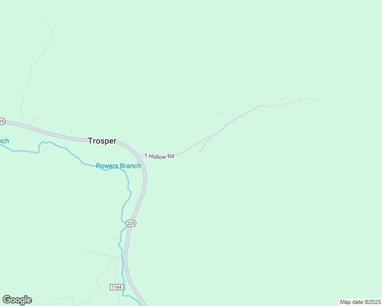 map of restaurants, bars, coffee shops, grocery stores, and more near 230 Number One Hollow Road in Trosper