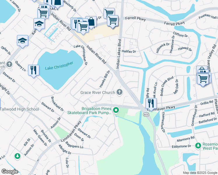 map of restaurants, bars, coffee shops, grocery stores, and more near 1648 Wicomico Lane in Virginia Beach