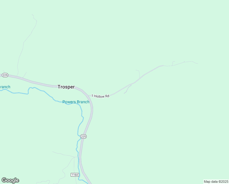 map of restaurants, bars, coffee shops, grocery stores, and more near 230 Number One Hollow Road in Trosper