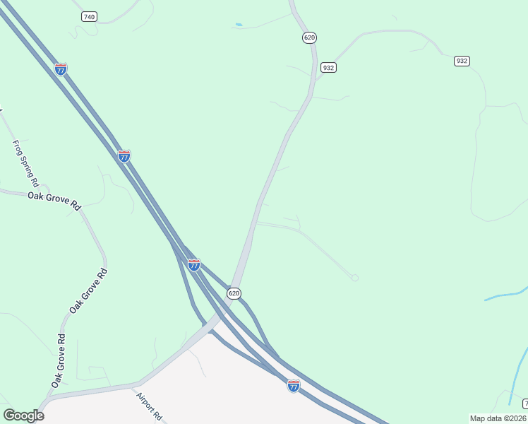 map of restaurants, bars, coffee shops, grocery stores, and more near 5866 Coulson Church Road in Austinville