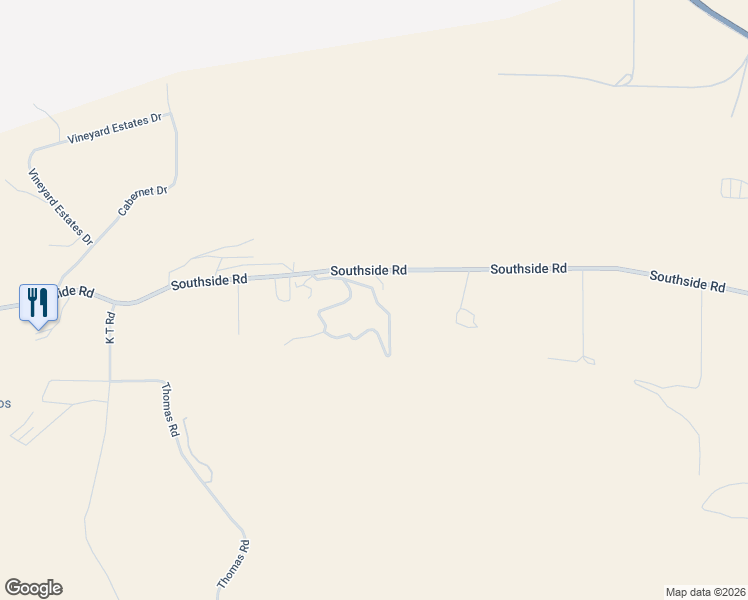 map of restaurants, bars, coffee shops, grocery stores, and more near 7250 Southside Road in Hollister