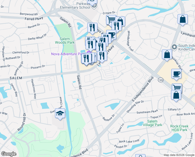 map of restaurants, bars, coffee shops, grocery stores, and more near 4233 Turnworth Arch in Virginia Beach