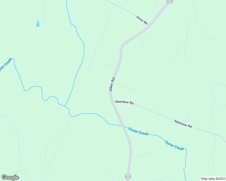 map of restaurants, bars, coffee shops, grocery stores, and more near 703 Allen Road in Jarratt