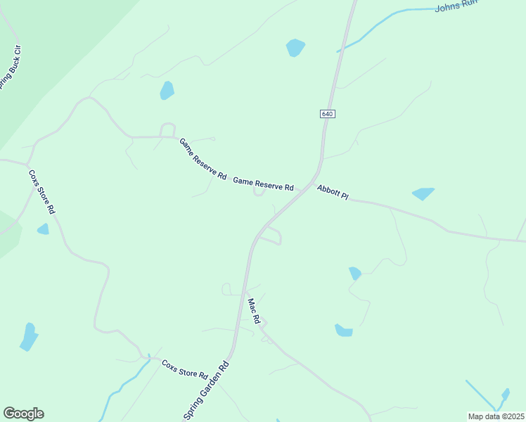 map of restaurants, bars, coffee shops, grocery stores, and more near 3490 Spring Garden Road in Chatham