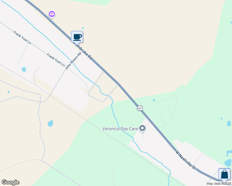 map of restaurants, bars, coffee shops, grocery stores, and more near 7777 Pembroke Road in Pembroke