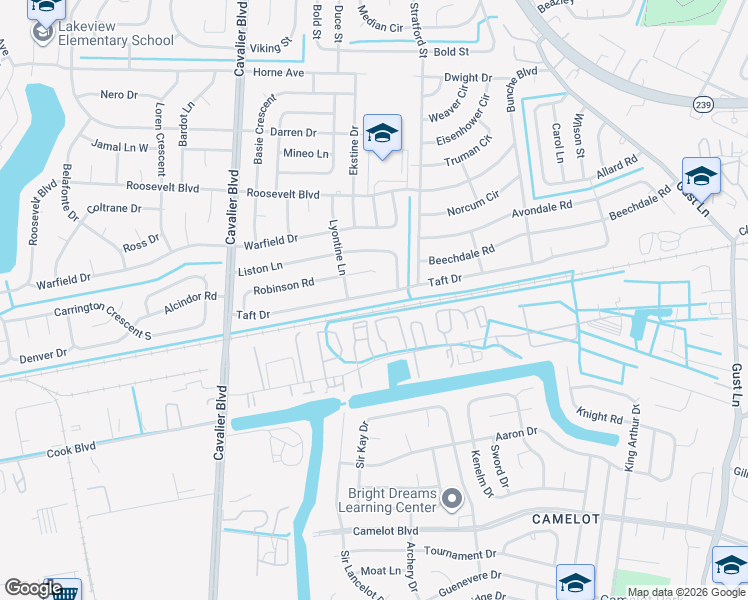 map of restaurants, bars, coffee shops, grocery stores, and more near 811 Taft Drive in Portsmouth