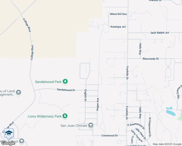 map of restaurants, bars, coffee shops, grocery stores, and more near English Drive in Farmington