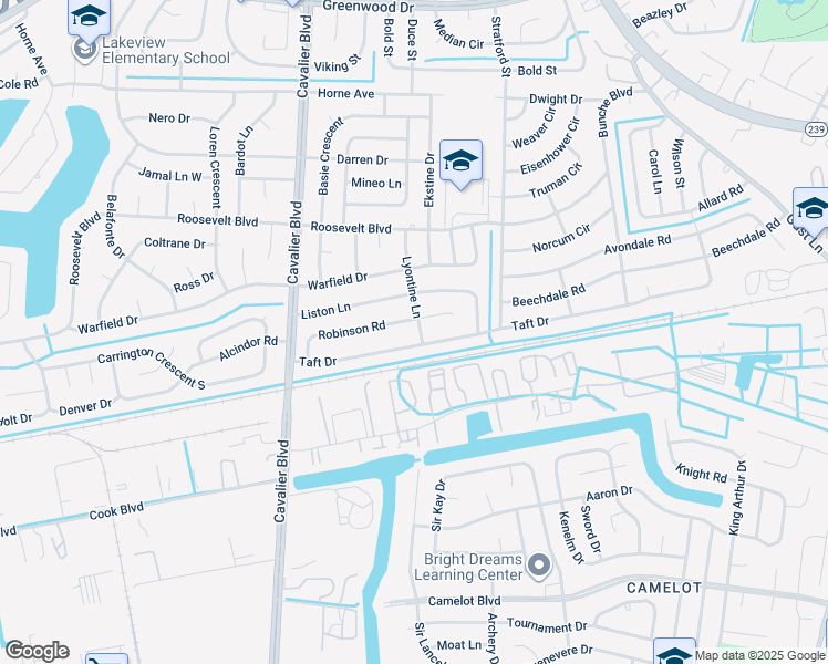 map of restaurants, bars, coffee shops, grocery stores, and more near 1810 Lyontine Lane in Portsmouth