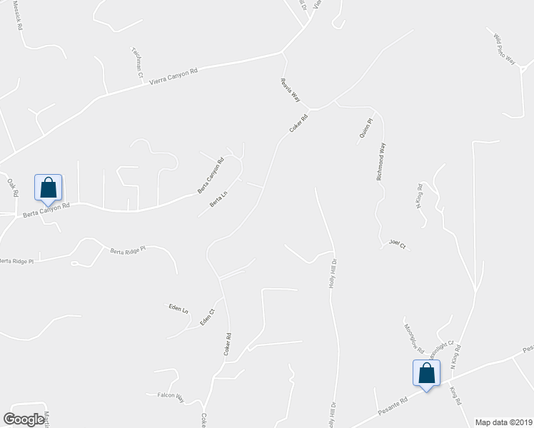 map of restaurants, bars, coffee shops, grocery stores, and more near 8760 Coker Road in Salinas