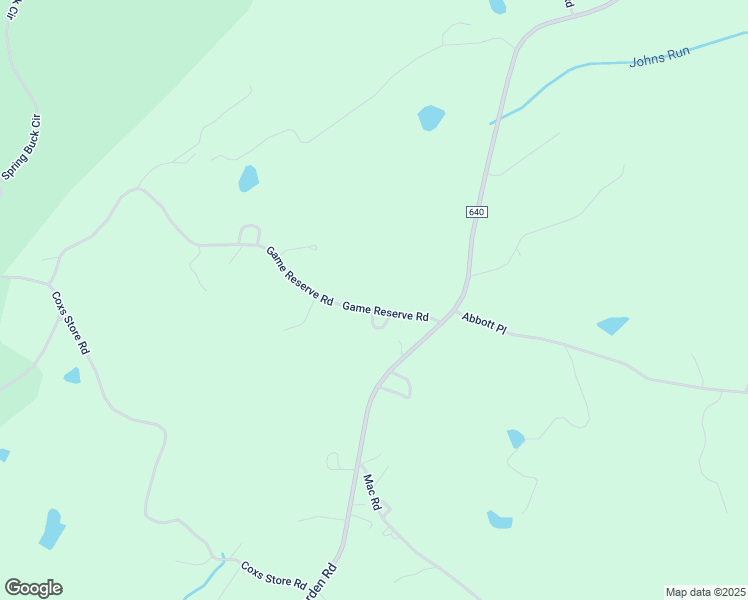 map of restaurants, bars, coffee shops, grocery stores, and more near 4351 Game Reserve Road in Chatham
