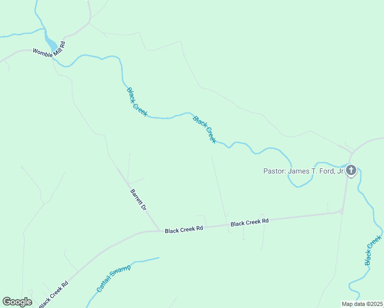 map of restaurants, bars, coffee shops, grocery stores, and more near 17370 Black Creek Road in Zuni