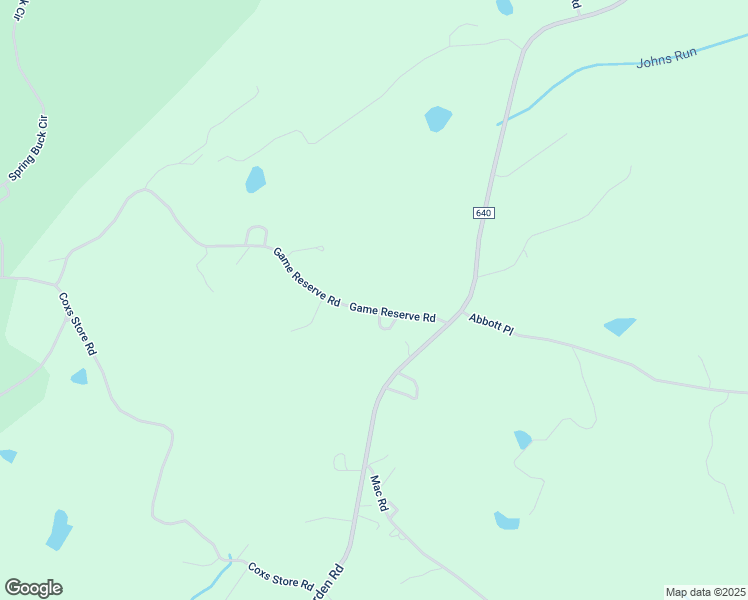 map of restaurants, bars, coffee shops, grocery stores, and more near 4351 Game Reserve Road in Chatham