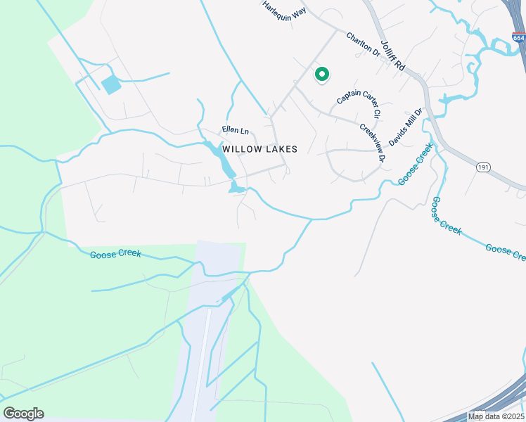 map of restaurants, bars, coffee shops, grocery stores, and more near 5109 Lake Shore Court in Chesapeake