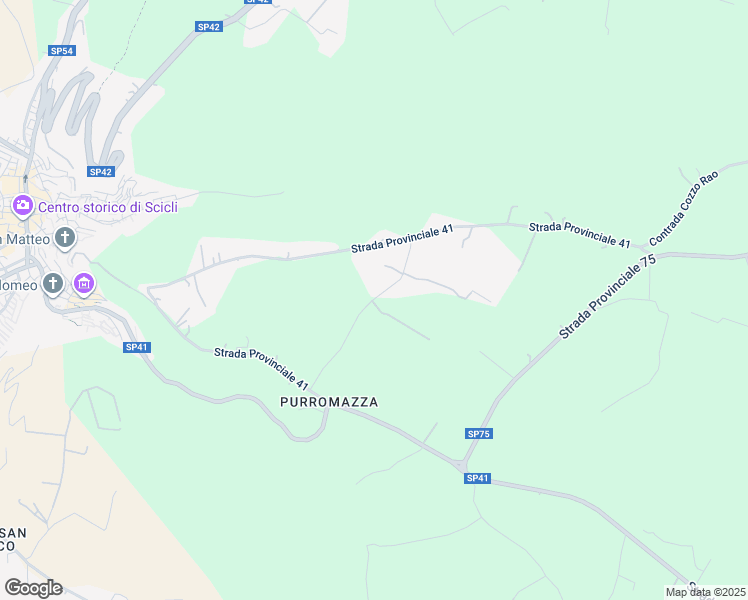 map of restaurants, bars, coffee shops, grocery stores, and more near 36 Contrada Torrepalombo in Libero consorzio comunale di Ragusa
