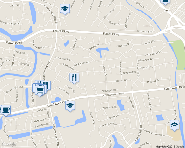 map of restaurants, bars, coffee shops, grocery stores, and more near 1605 Ledge Hill Court in Virginia Beach